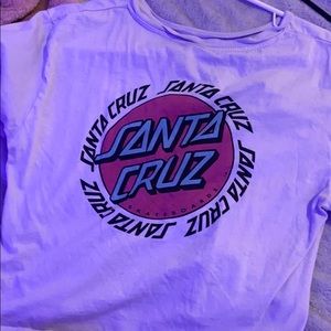 santa cruz crop top